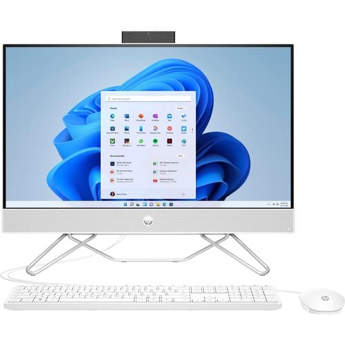 HP PAVILION 24-CB1256 AIO, 23.8" FHD RYZEN 5 5625U 8GB 256GB, W11H - WHITE Like New