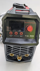 ARCCAPTAIN TIG 2 in 1 Welder 200A, 110v/220v Dual Voltage TIG/Arc/Stick - Red - Brand New