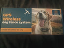 G723 OUTDOOR GPS WIRELESS DOG FENCE SYSTEM - BLACK - Like New