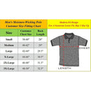GALAXY BY HARVIC MEN'S DRY FIT MOISTURE-WICKING POLO SHIRT - SIZE: LARGE - D RED - Brand New