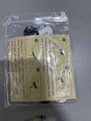 GENERIC 2 PACK BLACK HAT PADDING STICKERS - BLACK - Brand New