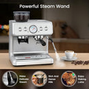 ELECTACTIC ESPRESSO MACHINE BUILT-IN GRINDER PROFESSIONAL 20 - Scratch & Dent