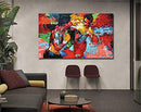 Fchen art Boxing Poster Boxing Sports Colorful Canvas Wall Art - Brand New