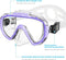Zipoute Snorkel Dry Top Snorkeling Gear for Adults Panoramic Anti-Leak - PURPLE Like New
