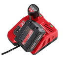 MILWAUKEE M12-18 VOLT MULTI-VOLATGE BATTERY CHARGER - RED/BLACK - Like New