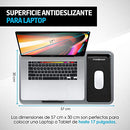Redlemon Ergonomic Laptop Table with Cell Phone Holder and Mouse Pad - Black - Brand New