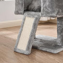BEWISHOME Small Cat Tree, Cat Tower, Light Grey MMJ24L - Like New