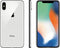 For Parts: APPLE IPHONE X 256GB AT&T MQAN2LL/A - SILVER - CRACKED SCREEN/LCD