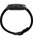 Timex Automatic Men Analogue Watch with a Rubber Strap Tiburón, Black - Like New