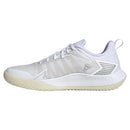 ADIDAS WOMEN DEFIANT SPEED WHITE/SILVER METALLIC/GRAY ONE SIZE 7.5 - Like New