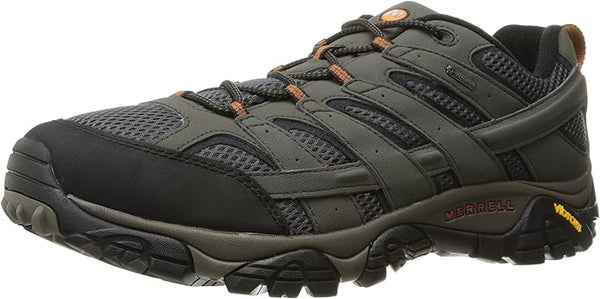 J06039 MERRELL MEN'S MOAB 2 GORE-TEX GTX HIKING SHOES, BELUGA, SIZE 9.5 - Brand New