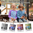 CEYE DIGITAL CAMERA, FHD 4K 44MP, 16X DIGITAL ZOOM, 64GB SD CARD CAMERA - SILVER - Like New