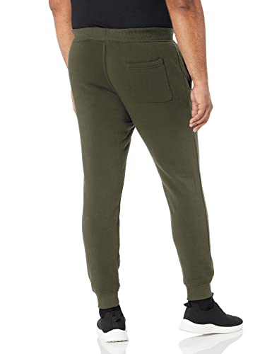 SOUTHPOLE MEN'S 1570 BASIC ACTIVE FLEECE JOGGER SWEATPANTS MEN L OLIVE - Brand New