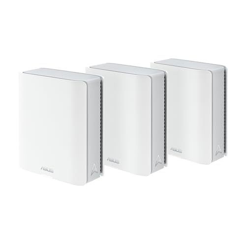 ASUS ZENWIFI BT6 TRI-BAND WIFI 7 MESH 3PK 2.5G WAN PORT BT6 (W-3-PK) - WHITE - Like New