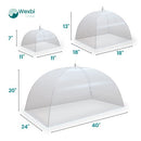 Wexbi-home Food Cover Mesh Collapsible Bowl Tent Protector - Pop-Up Umbrella - Brand New