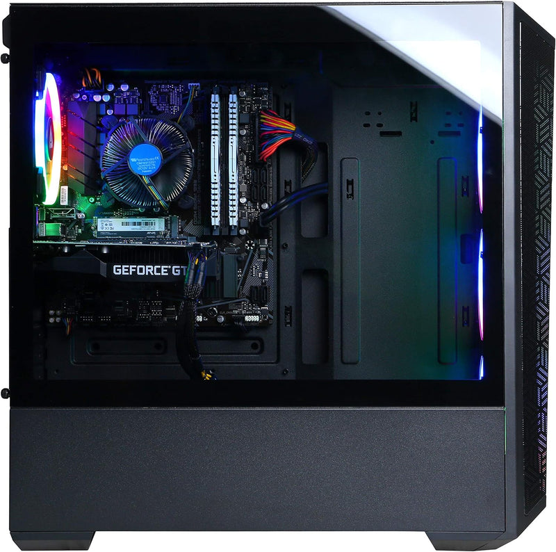 CYBERPOWERPC Xtreme VR, i5-12400F 16GB 500GB SSD, RTX 3050, GXiVR8060A16 - Black Like New