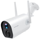 KAMTRON WIRELESS SECURITY CAMERA RECHARGEABLE BATTERY HOME SECURITY - WHITE - Like New