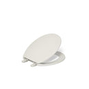 KOHLER K-4775-47 Brevia Round Toilet Seat with Quick-Release Hinges, Almond - Brand New