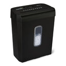 AMAZON BASICS HEAVY DUTY CROSS-CUT PAPER AND CREDIT CARD SHREDDER - BLACK - Like New