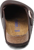 BIRKENSTOCK UNISEX BOSTON SUEDE CLOGS - SIZE M9/W11/AU/UK M8 (EU M42) - HABANA - Like New