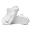 BIRKENSTOCK GIZEH EVA REGULAR FIT SANDALS WOMENS SIZE SIZE 7 WHITE - Like New