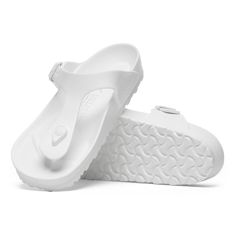 BIRKENSTOCK GIZEH EVA REGULAR FIT SANDALS WOMENS SIZE SIZE 7 WHITE - Like New