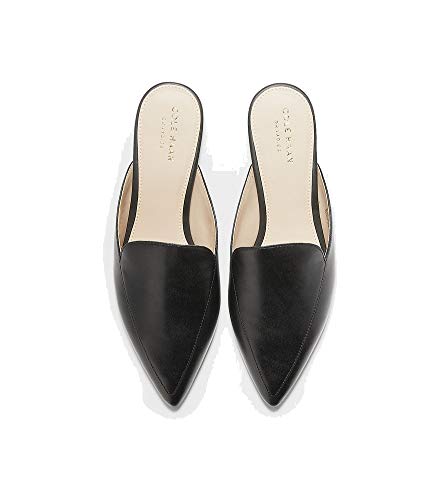 W12888 COLE HAAN WOMEN'S PIPER MULE BLACK LEATHER SIZE 9.5 - Brand New