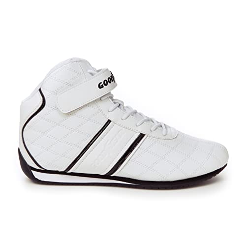 GOODYEAR MENS CLUTCH RACER SNEAKER HIGH-TOP SNEAKERS PU LEATHER MESH SIZE 10 - Brand New