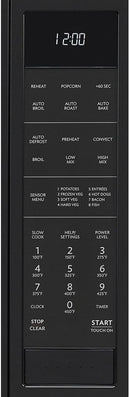 Sharp 1.5 cu. ft. Microwave Oven Convection Cooking 10 Power SMC1585BBA - BLACK - Like New