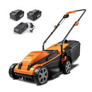 LAWNMASTER CLM2413A CORDLESS 13-INCH LAWN MOWER 24V WITH 2.4AH BATTERY - ORANGE - Like New