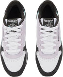 REEBOK CLASSIC LEATHER WOMEN'S SHOES 100209565 - SIZE: 7.5 - WHITE/AQUA/BLACK - Brand New