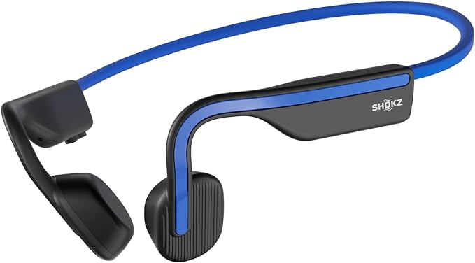 SHOKZ AfterShokz OpenMove - Open-Ear Bluetooth Sport Headphones S661 - Blue - Like New