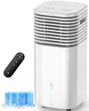 FANCOLE WINDOWLESS PORTABLE AIR CONDITIONERS WITH 4MODES & 3SPEEDS - WHITE - Like New