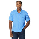 AEMN95416M26 Amazon Essentials Men's Relaxed-Fit Short Sleeve Shirt, L, Blue - Like New
