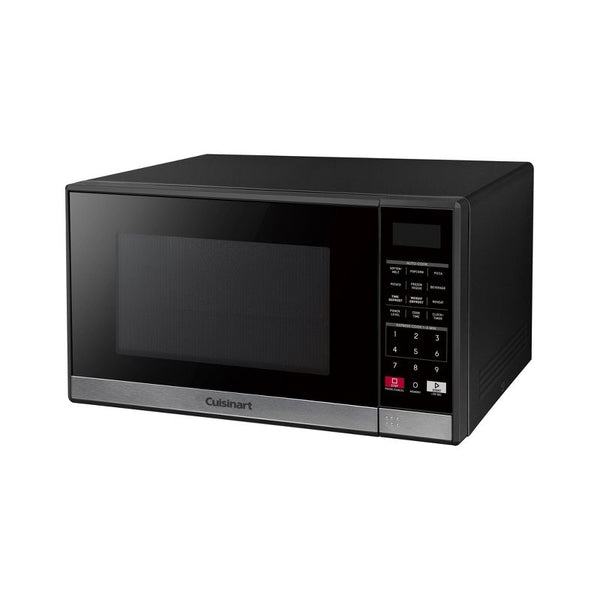 CUISINART 1.2 CU FT MICROWAVE OVEN WITH AIR FRYER, 1000W, 9 PROGRAMS - BLACK - Like New