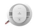 KIDDE SMOKE DETECTOR HARDWIRED WITH AA BATTERY BACKUP 20SAR - WHITE - Like New