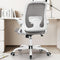 Office Chair Ergonomic Desk Chairs with Lumbar Support and Flip-up Arms Gray - Like New