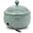 GOOD DIRECTIONS 457-458 KEY WEST GARDEN HOSE HOLDER POT, LARGE CAPACITY, BLUE - Like New