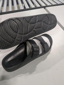 PROGONIAXYZ EVA FLAT SANDALS UNISEX-ADULT SLIDE SANDAL - SIZE: MEN 12 - BLACK - Like New