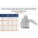 BLU ROCK WOMEN'S FLEECE LINED CLASSIC TECH FULL ZIP HOODIE - SIZE: 3XL - NAVY - Brand New