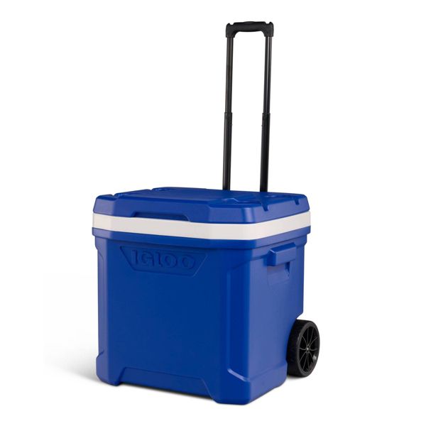 IGLOO LATITUDE 60QT ROLLING COOLER - BLUE - Like New