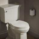 KOHLER K-4775-47 Brevia Round Toilet Seat with Quick-Release Hinges, Almond - Brand New