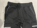 BLUE ICE MEN'S SLIM-FIT TECH FLEECE JOGGER PANTS - SIZE: SMALL - BLACK - Brand New
