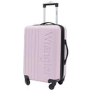 WRANGLER LUGGAGE SET 20" CARRY-ON 2 ADDITIONAL PACKING CUBES - LILAC - 520 Like New