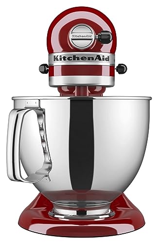 KITCHEN KSM150PSER ARTISAN SERIES 5 QUART TILT-HEAD STAND MIXER - Empire Red Like New