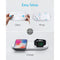 ANKER POWERWAVE + CHARGING PAD WITH WATCH CHARGER ADDED ON - WHITE A2570 - Like New