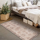 DECOMALL SHMILY Vintage Medallion Runner Rug Traditional Carpet (2' x 5') Brown - Brand New
