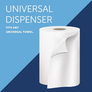KIMBERLY-CLARK PROFESSIONAL SANITOUCH MANUAL HARD ROLL PAPER TOWEL DISPENSER - Like New