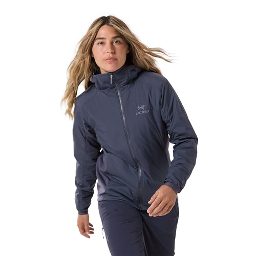 17309 ARC'TERYX ATOM HOODY WOMEN'S BLACK SAPPHIRE XS - Brand New