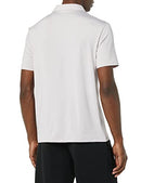 Amazon Essentials Men's Tech Stretch Short Sleeve Polo Shirt Pale Lilac L - Like New